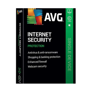 AVG Internet Security 2020, 1 PC 3 Year 2020